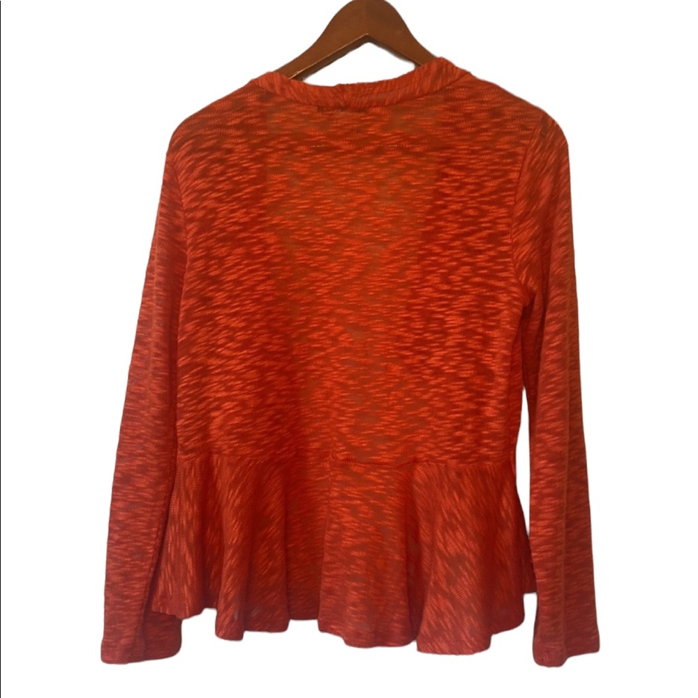 Women’s American Rag Brand Rust Open Front Sweater - Picture 5 of 9